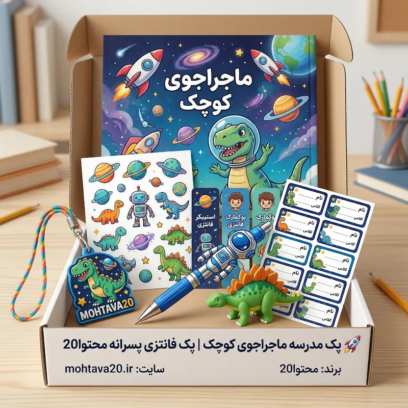پک پسرانه ماجراجوی کوچک
