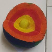 کره نمادین لایه های زمین-کار کلاسی