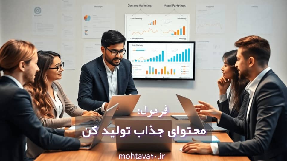 فرمول جذاب نویسی محتوا را بیاموز