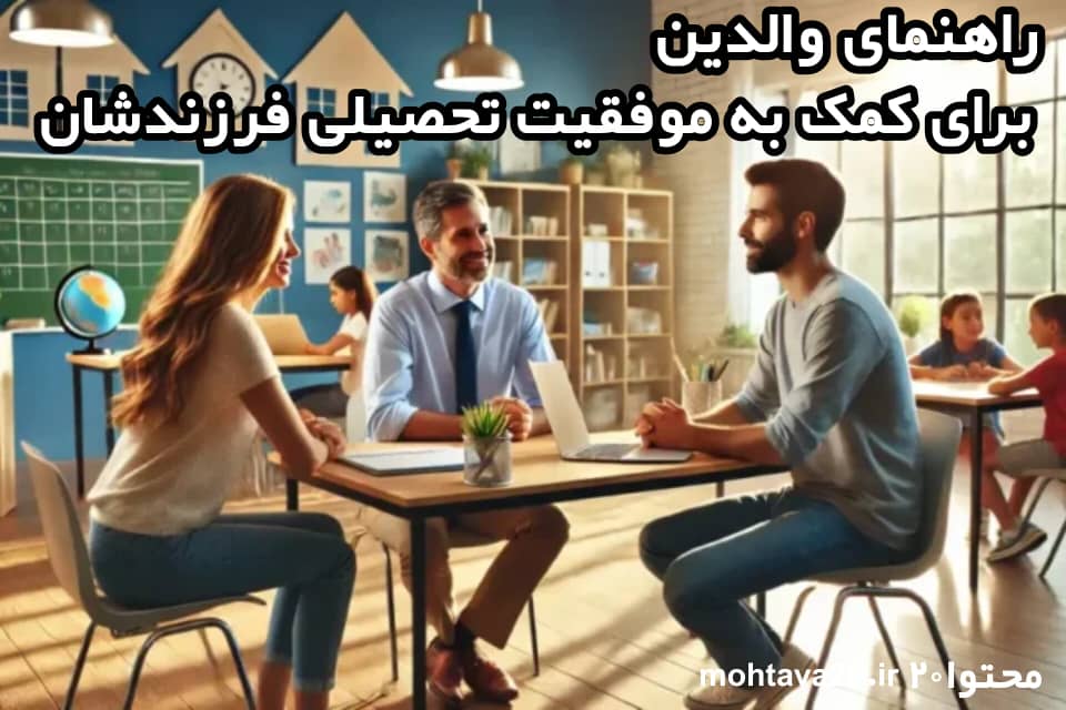 راهنمای عملی والدین برای موفقیت فرزندشان در درس