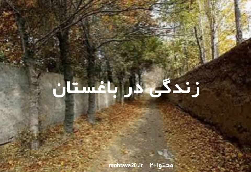 زندگی در باغستان