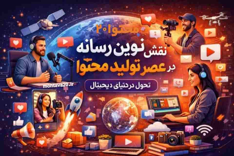 توضیحاتی پیرامون: نقش رسانه در عصر تولید محتوا