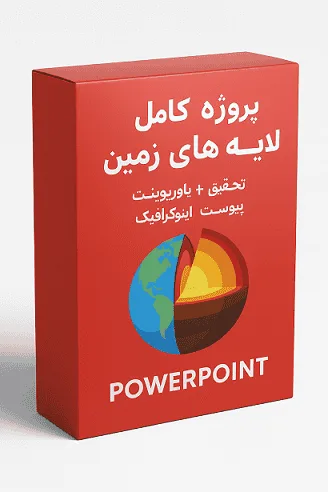 بسته آموزشی لایه های زمین